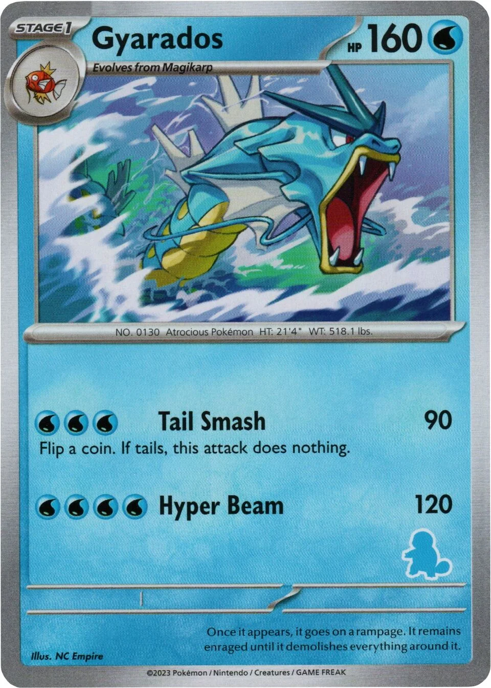 Gyarados 「FBS No. 008」「EN」